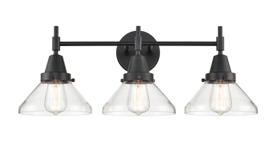 Caden Bath Vanity Light Glass Steel 3 Lights