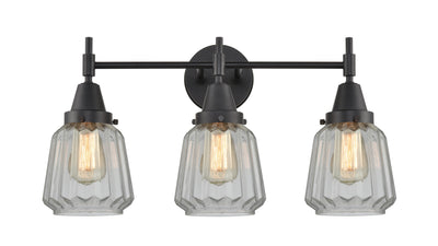 Caden Bath Vanity Light Glass Steel 12 Inch