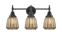 Caden Bath Vanity Light Glass Steel 12 Inch