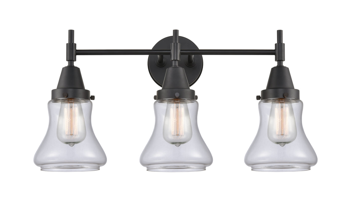 Caden Bath Vanity Light Steel Glass 24 Inch