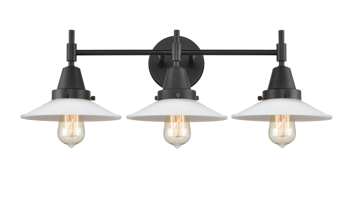 Halophane 27-Inch 3-Light Bath Vanity Light with LED Bulbs