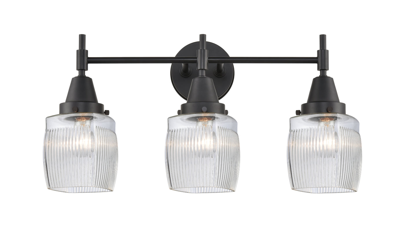Caden Bath Vanity Light Glass Steel 24 Inch