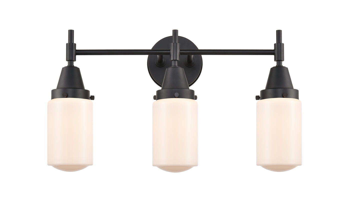 Caden Bath Vanity Light Glass Steel