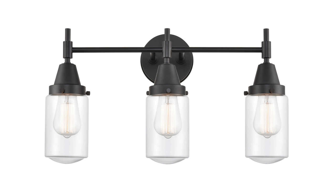 Caden Bath Vanity Light Glass Steel