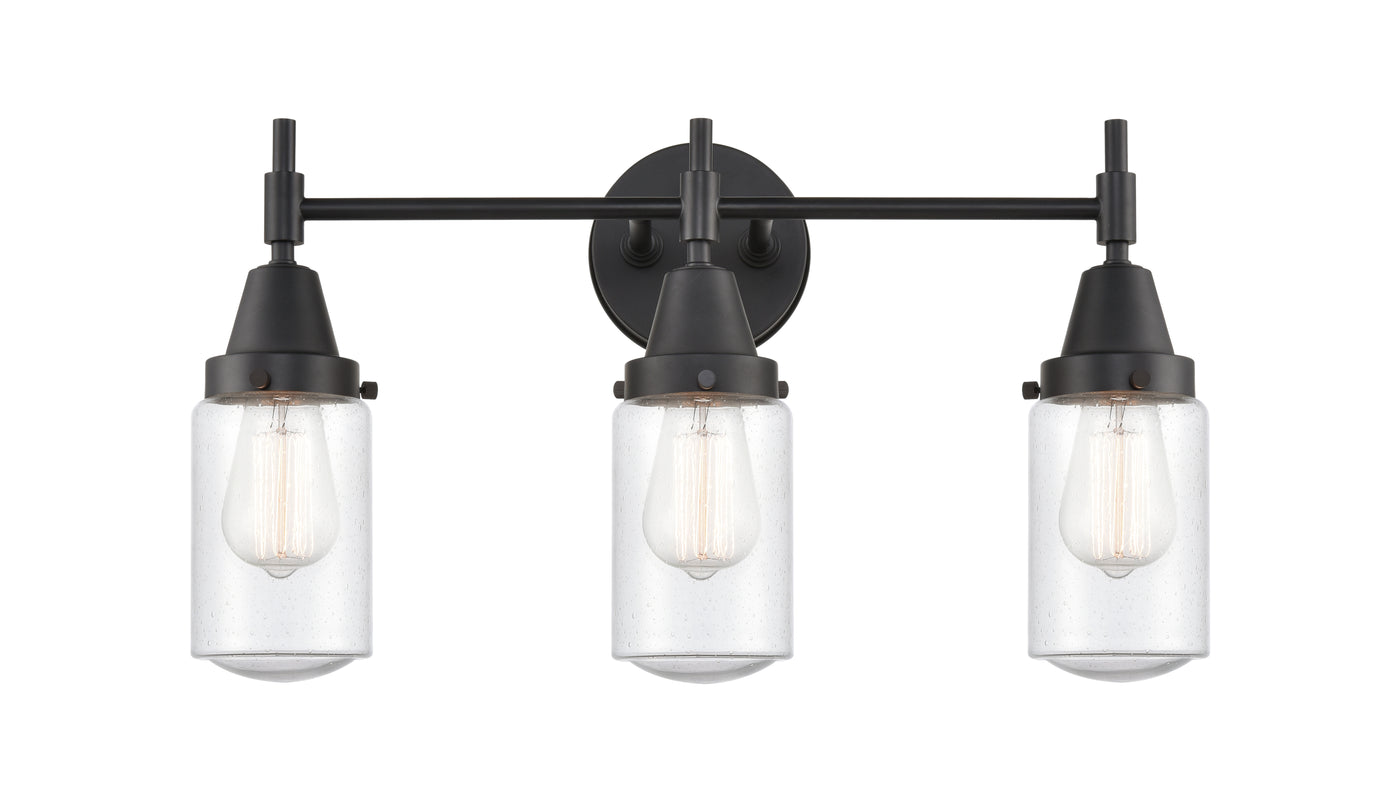 Caden Bath Vanity Light Glass Steel