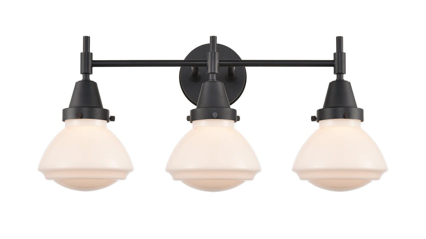 Caden Bath Vanity Light Glass Steel