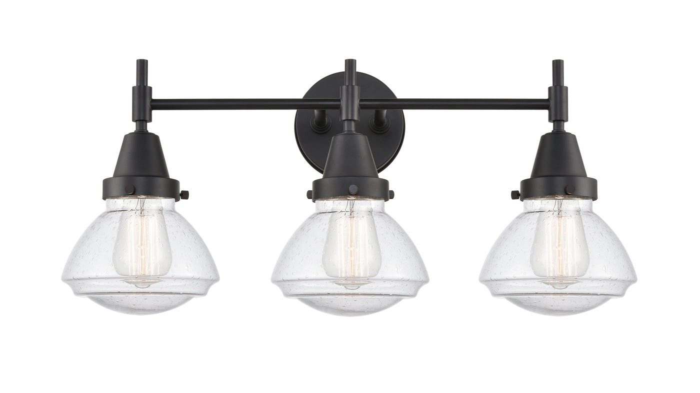 Caden Bath Vanity Light Glass Steel