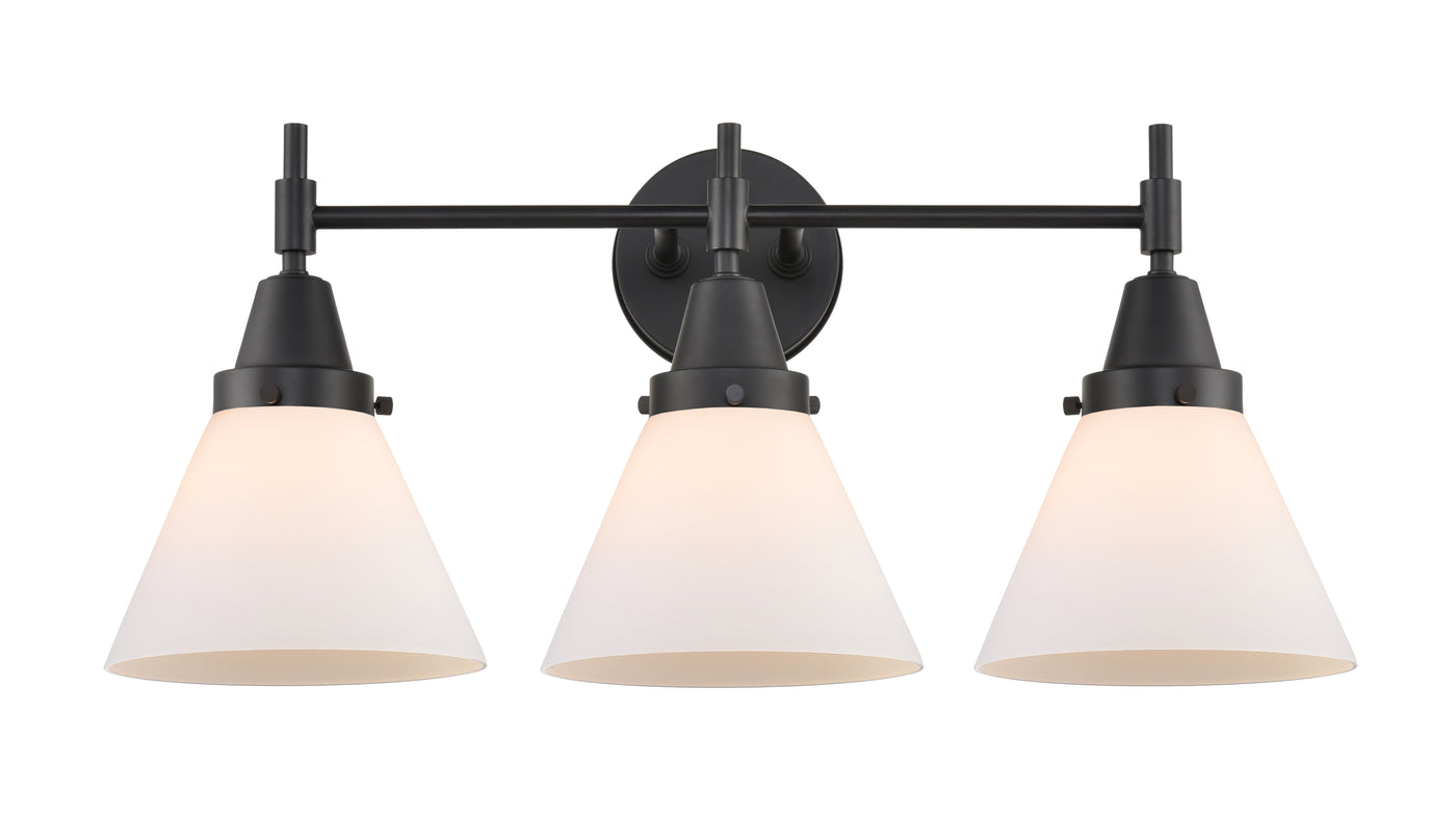 Caden Bath Vanity Light Glass Steel 25.75 Inch