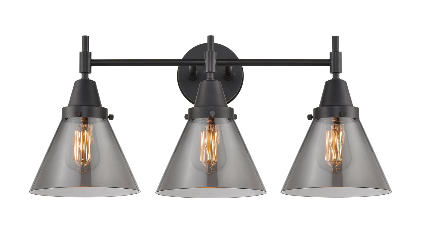 Caden Bath Vanity Light Glass Steel