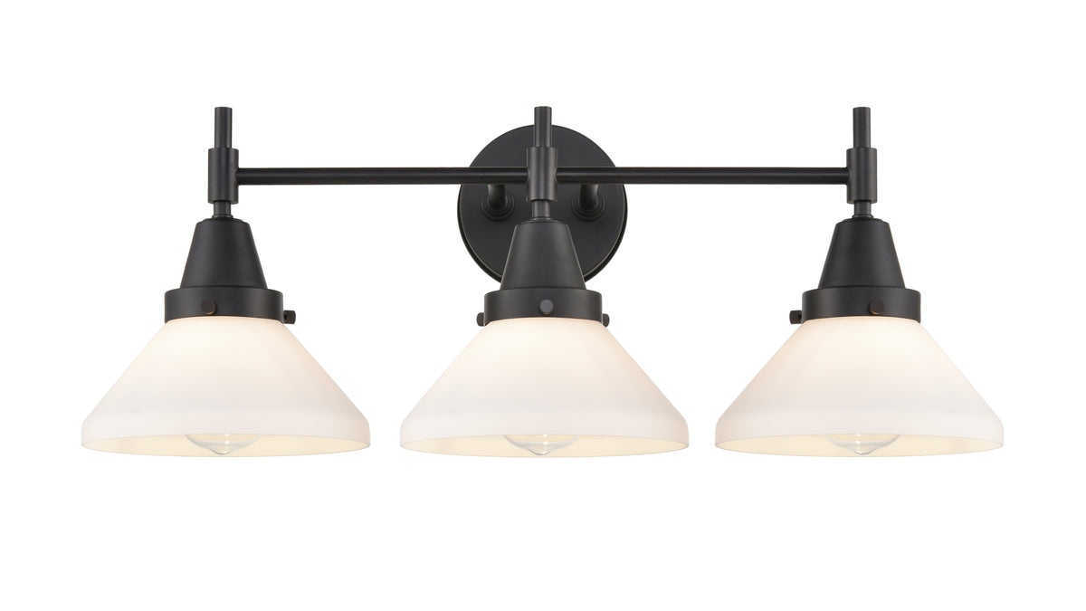 Caden 26-Inch 3-Light Bath Vanity Light Cone Shade