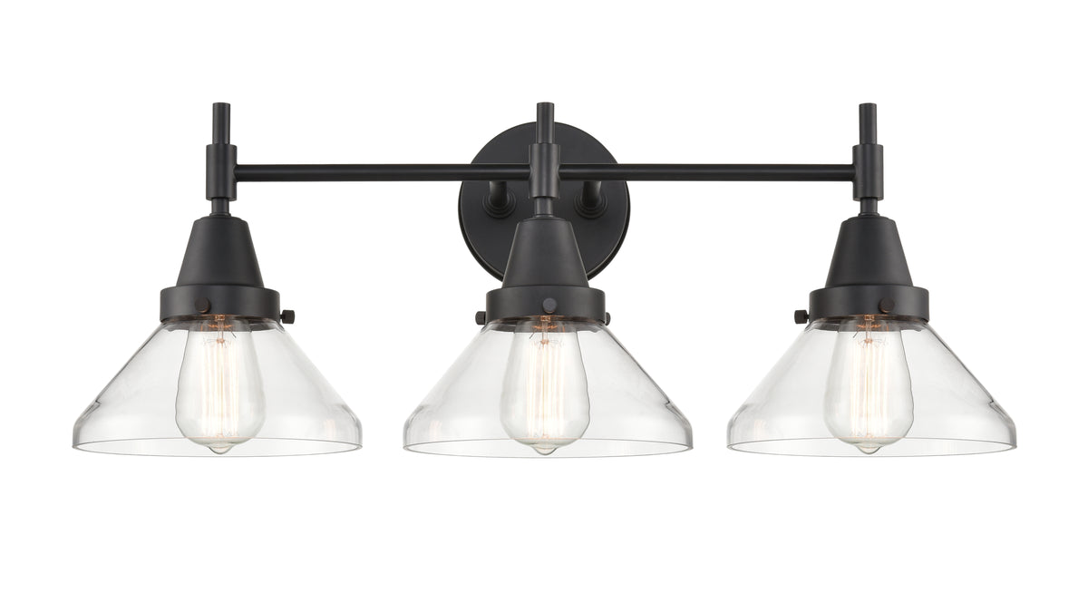 Caden 26-Inch 3-Light Bath Vanity Light Cone Shade
