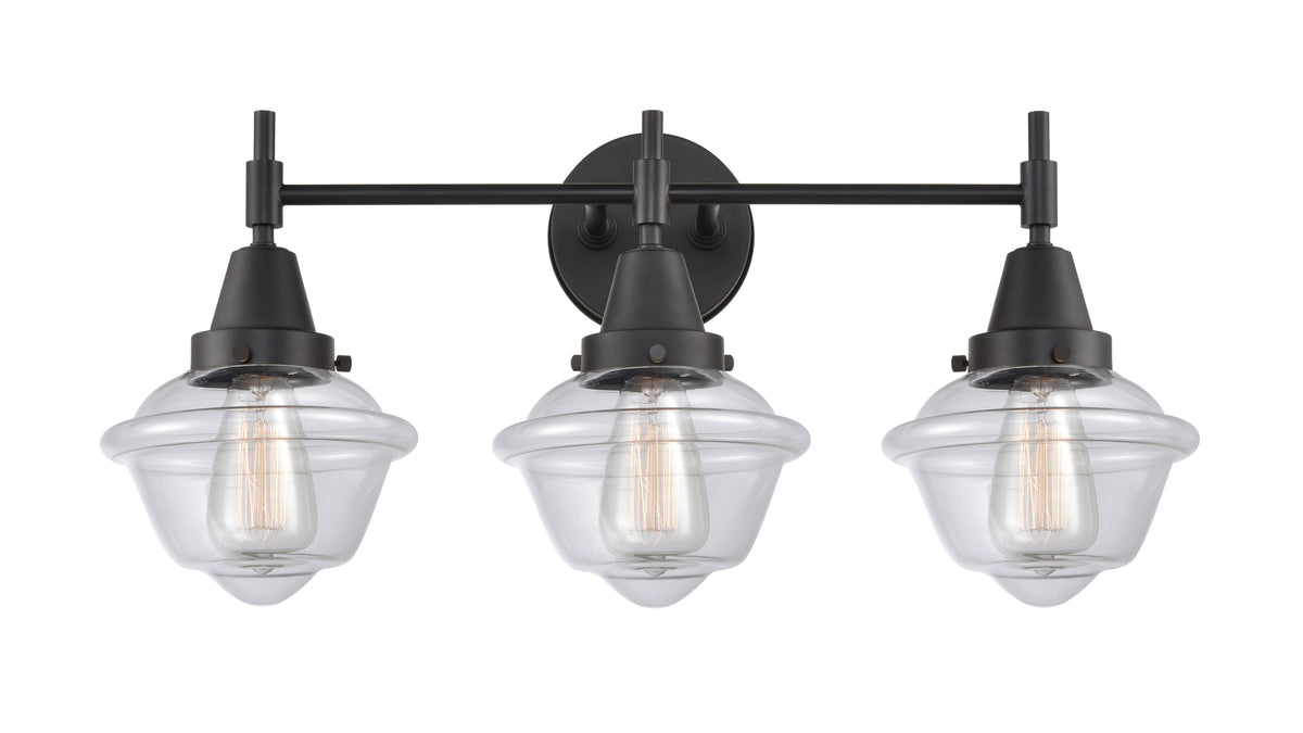 Oxford 26-Inch 3-Light Bath Vanity Light with LED Bulbs 11-Inch High