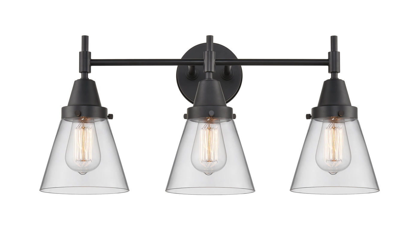 Caden Bath Vanity Light Glass Steel