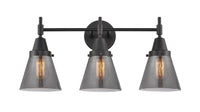 Caden Bath Vanity Light Steel Glass