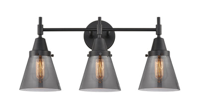 Caden Bath Vanity Light Steel Glass