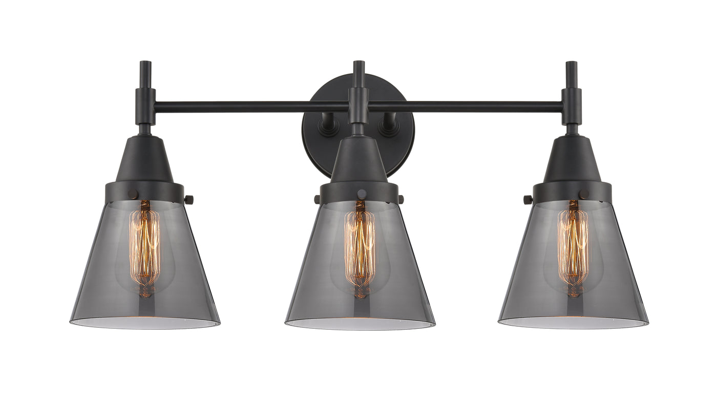 Caden Bath Vanity Light Glass Steel