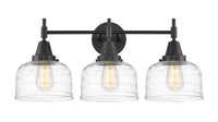 Caden Bath Vanity Light 11 Inch Glass Steel