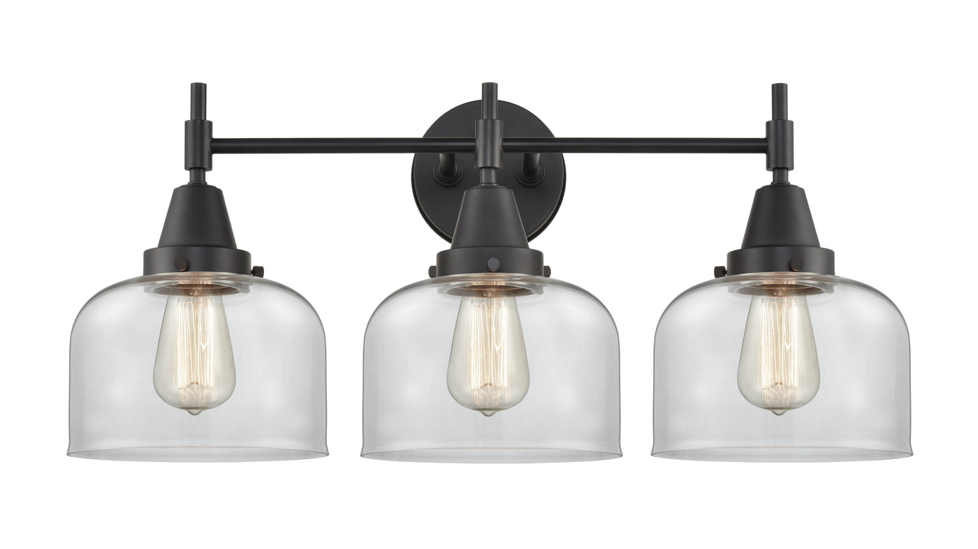 Caden Bath Vanity Light Glass Steel 11 Inch