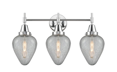 Caden Bath Vanity Light Steel Glass 24.25