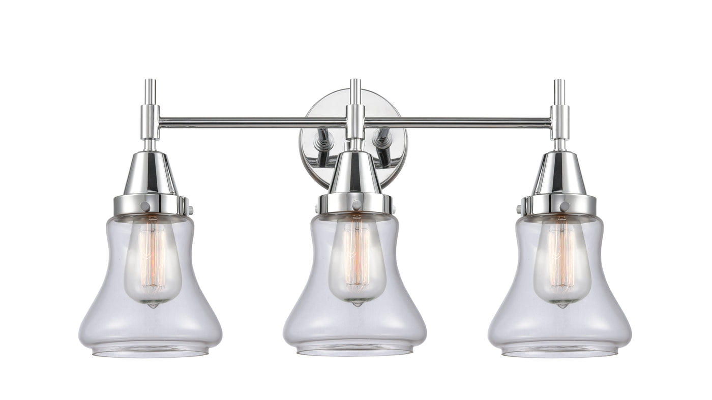 Caden Bath Vanity Light Steel Glass 24 Inch