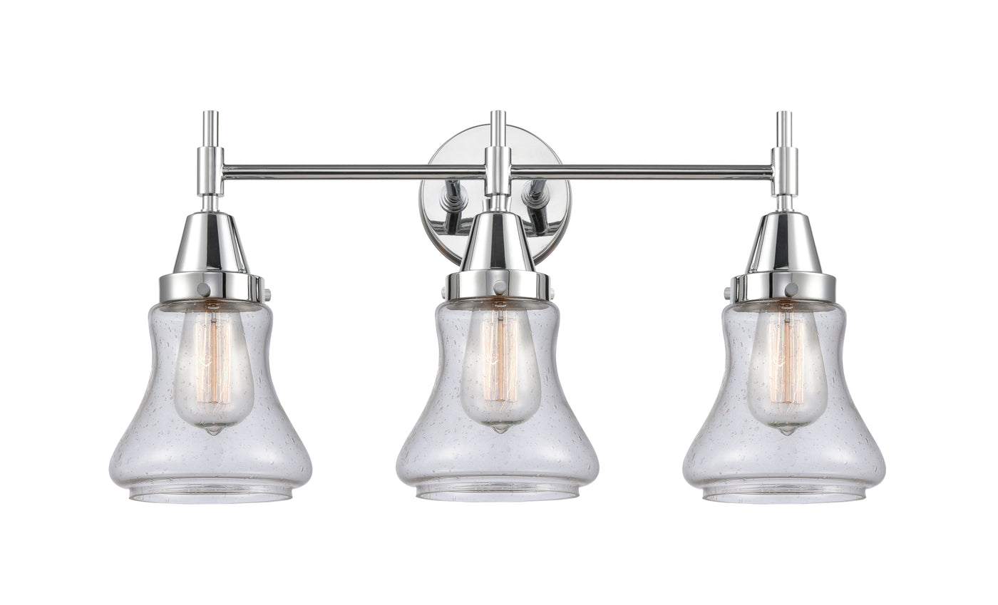 Caden Bath Vanity Light Steel Glass 24 Inch