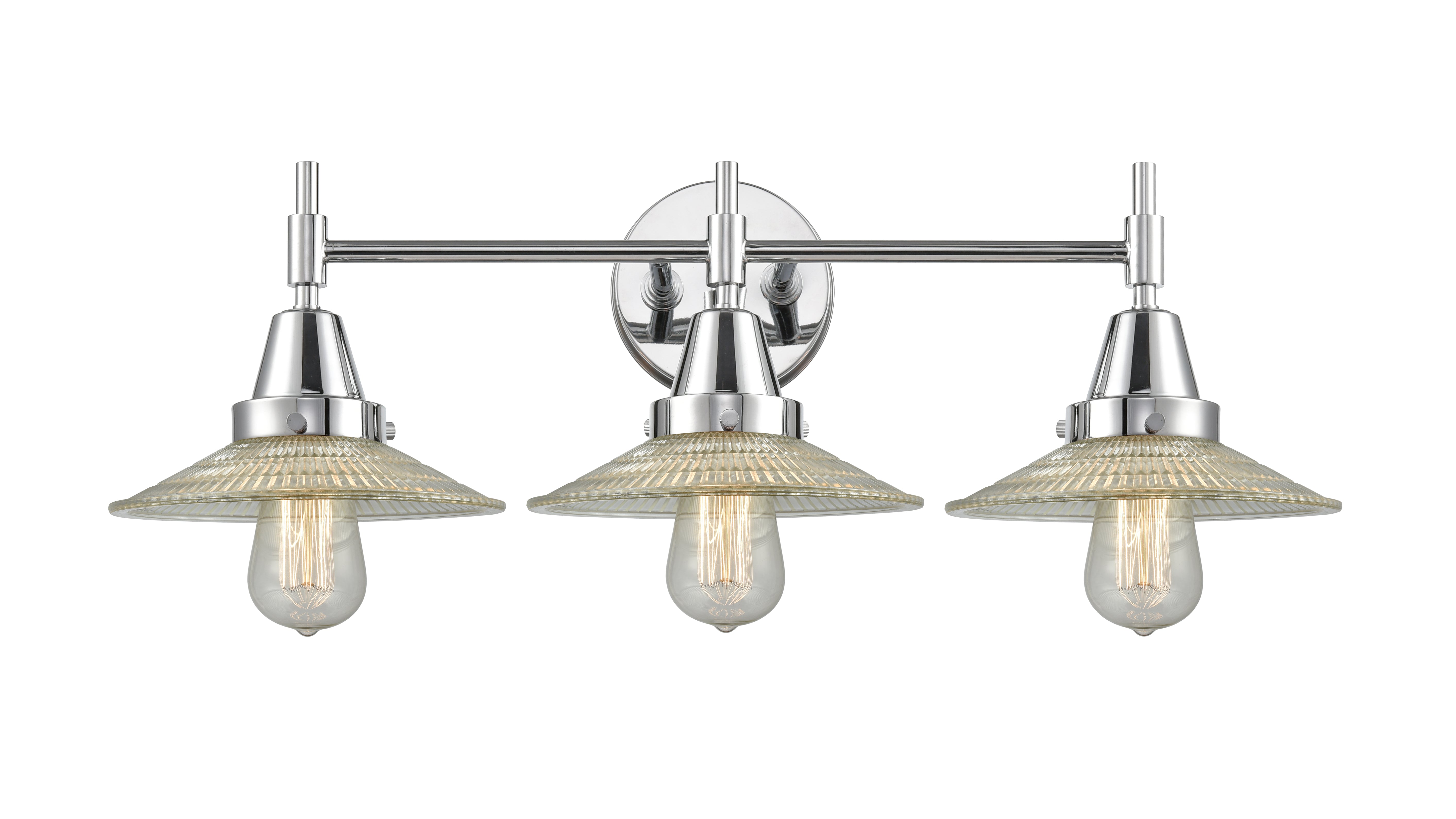 Caden Bath Vanity Light Glass Steel Dimmable