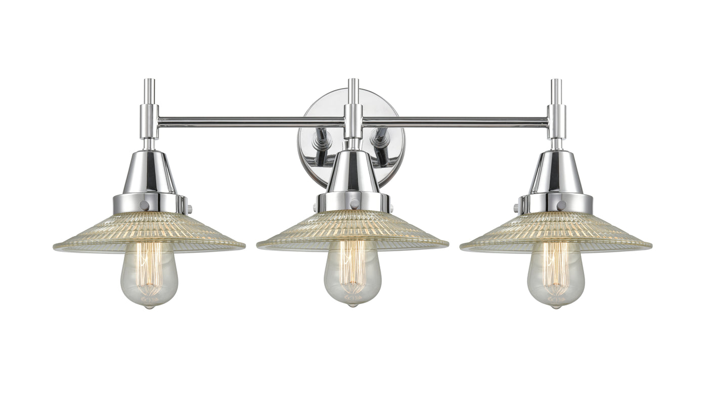 Caden Bath Vanity Light Glass Steel 27 Inch