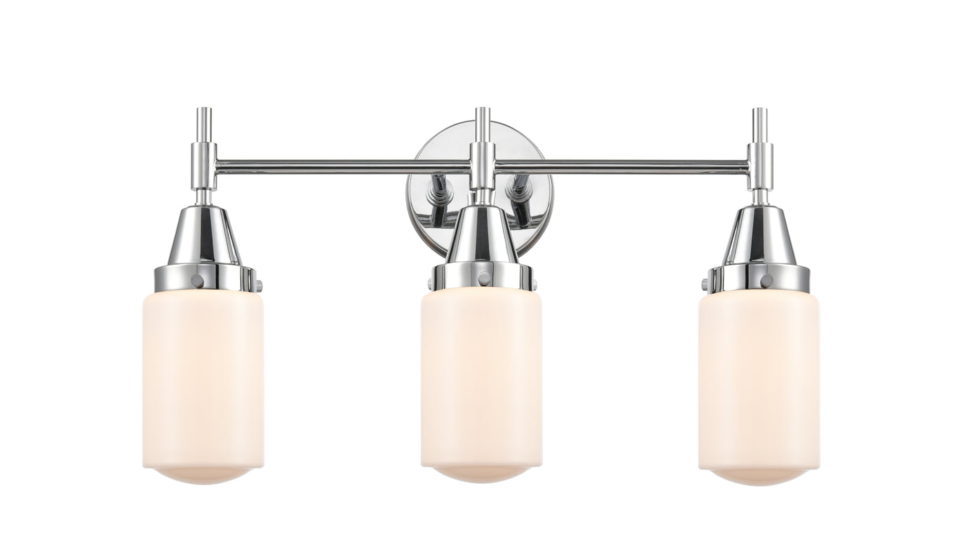 Caden Bath Vanity Light Glass Steel