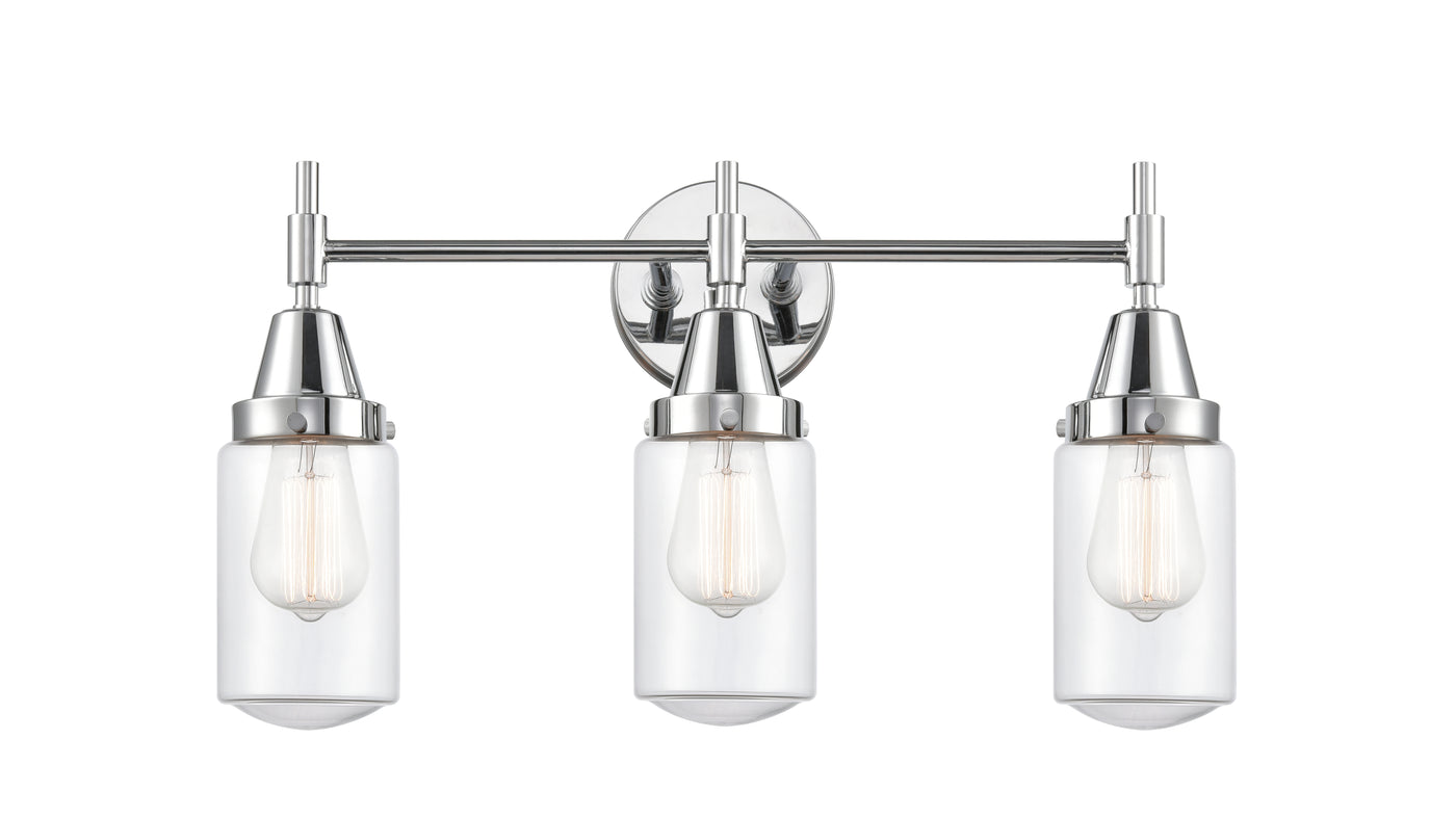 Caden Bath Vanity Light Glass Steel