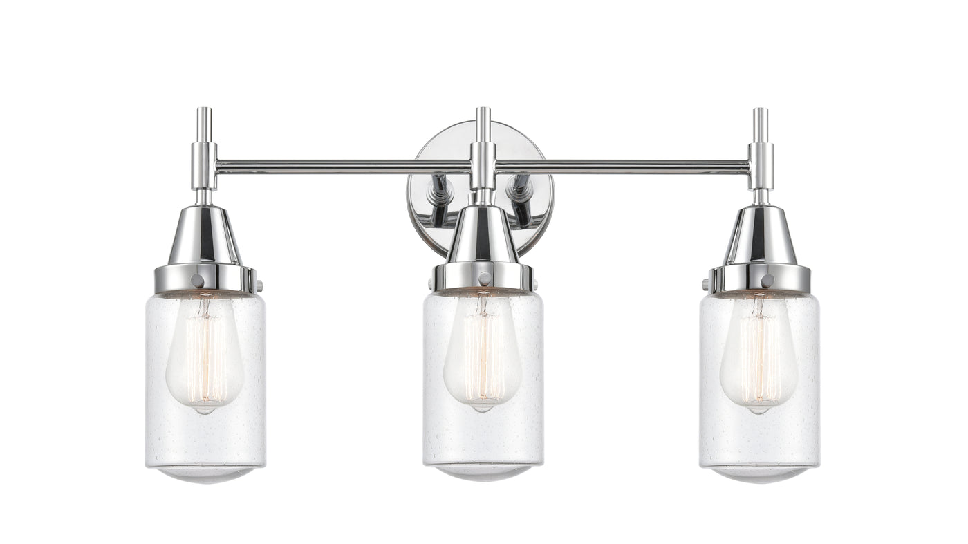 Caden Bath Vanity Light Glass Steel