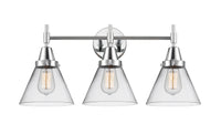 Caden Bath Vanity Light Glass Steel 25.75 Inch