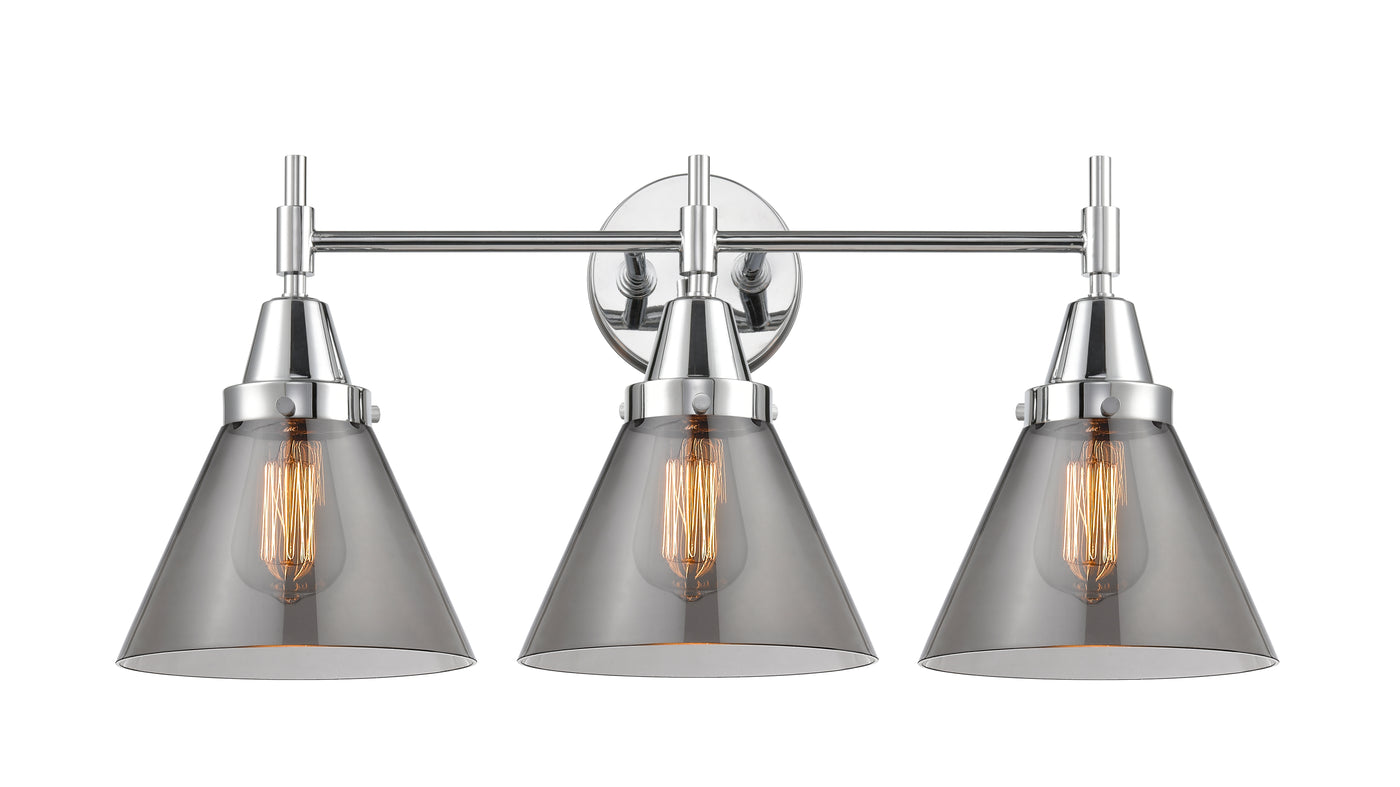 Caden Bath Vanity Light Glass Steel