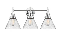 Caden Bath Vanity Light Glass Steel 25.75 Inch
