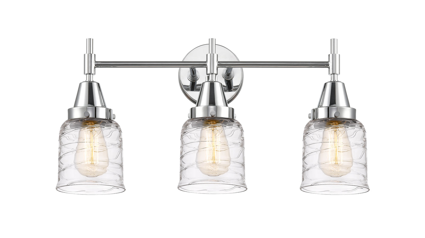 Caden Bath Vanity Light Glass Steel 23"