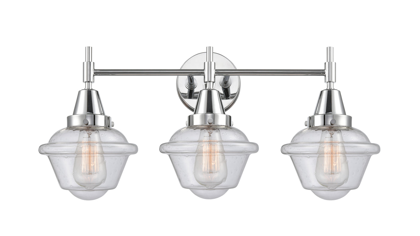 Caden Bath Vanity Light Glass Steel