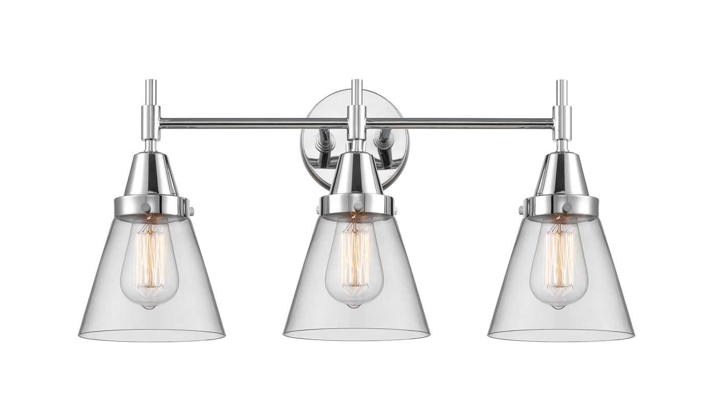 Caden Bath Vanity Light Steel Glass