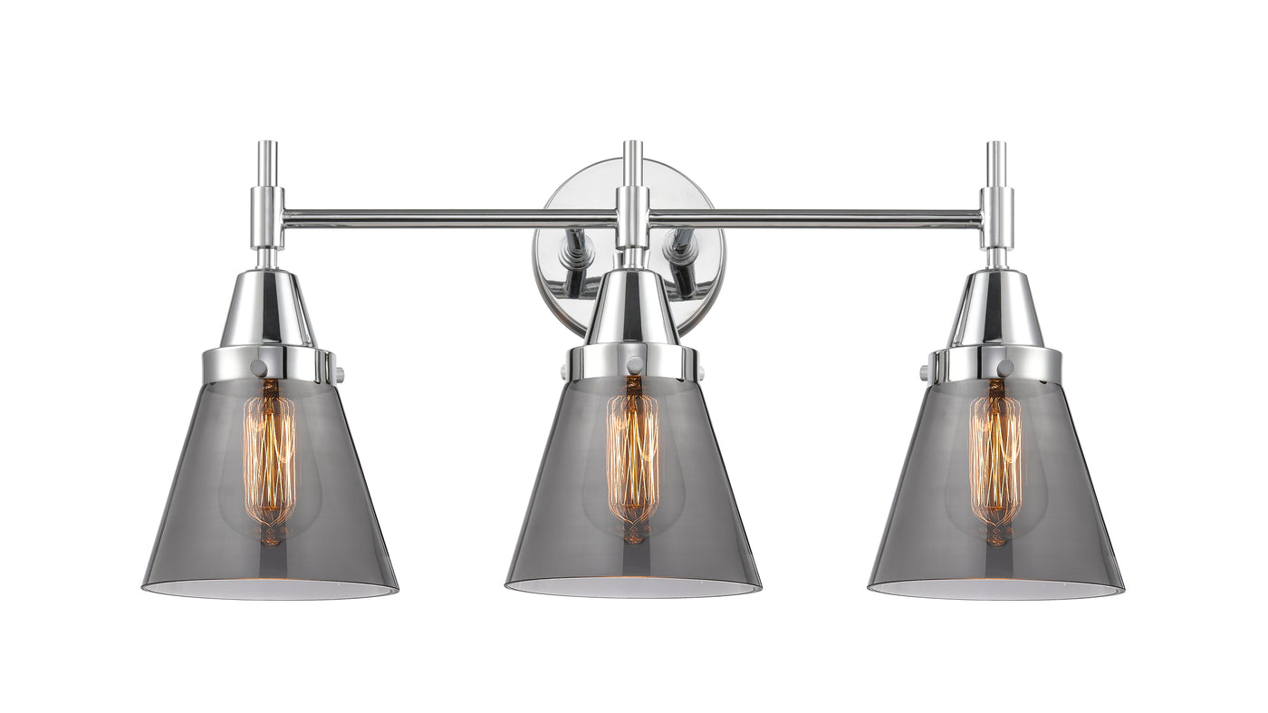Caden Bath Vanity Light Steel Glass