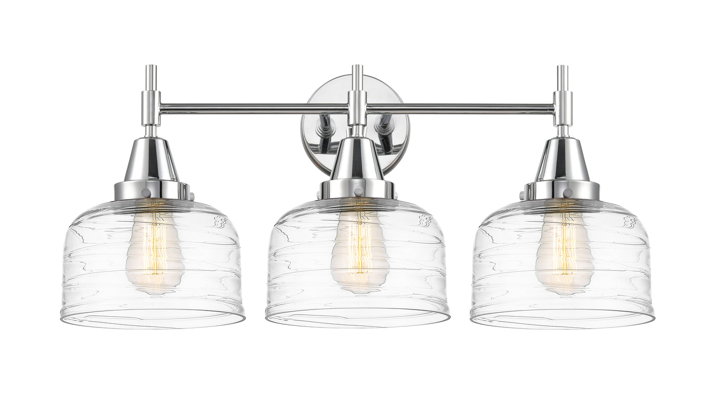 Caden Bath Vanity Light 11 Inch Glass Steel