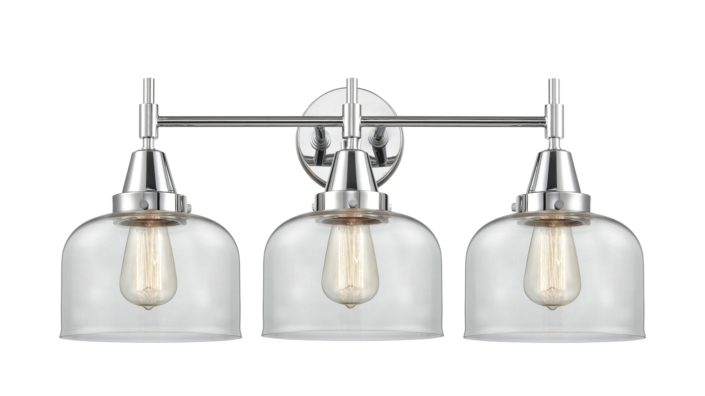 Caden Bath Vanity Light Glass Steel 11 Inch