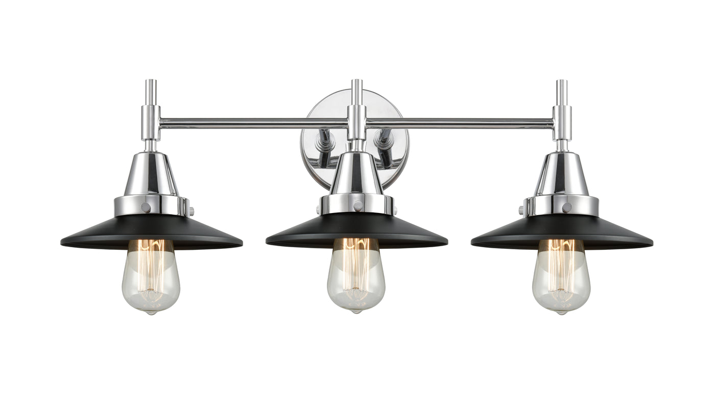 Caden Retro, Industrial Railroad Bath Vanity Light