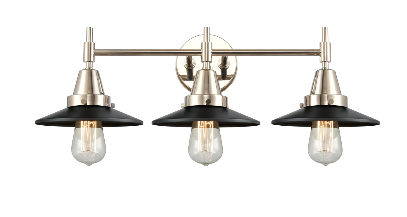 Caden Retro, Industrial Railroad Bath Vanity Light