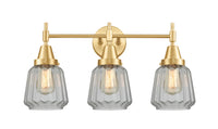 Caden Bath Vanity Light Glass Steel 12 Inch