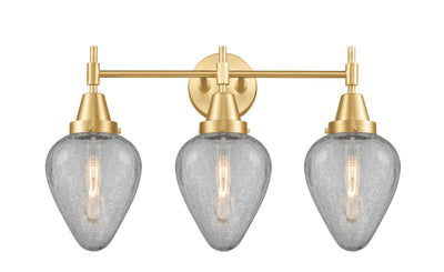 Caden Bath Vanity Light Steel Glass 24.25