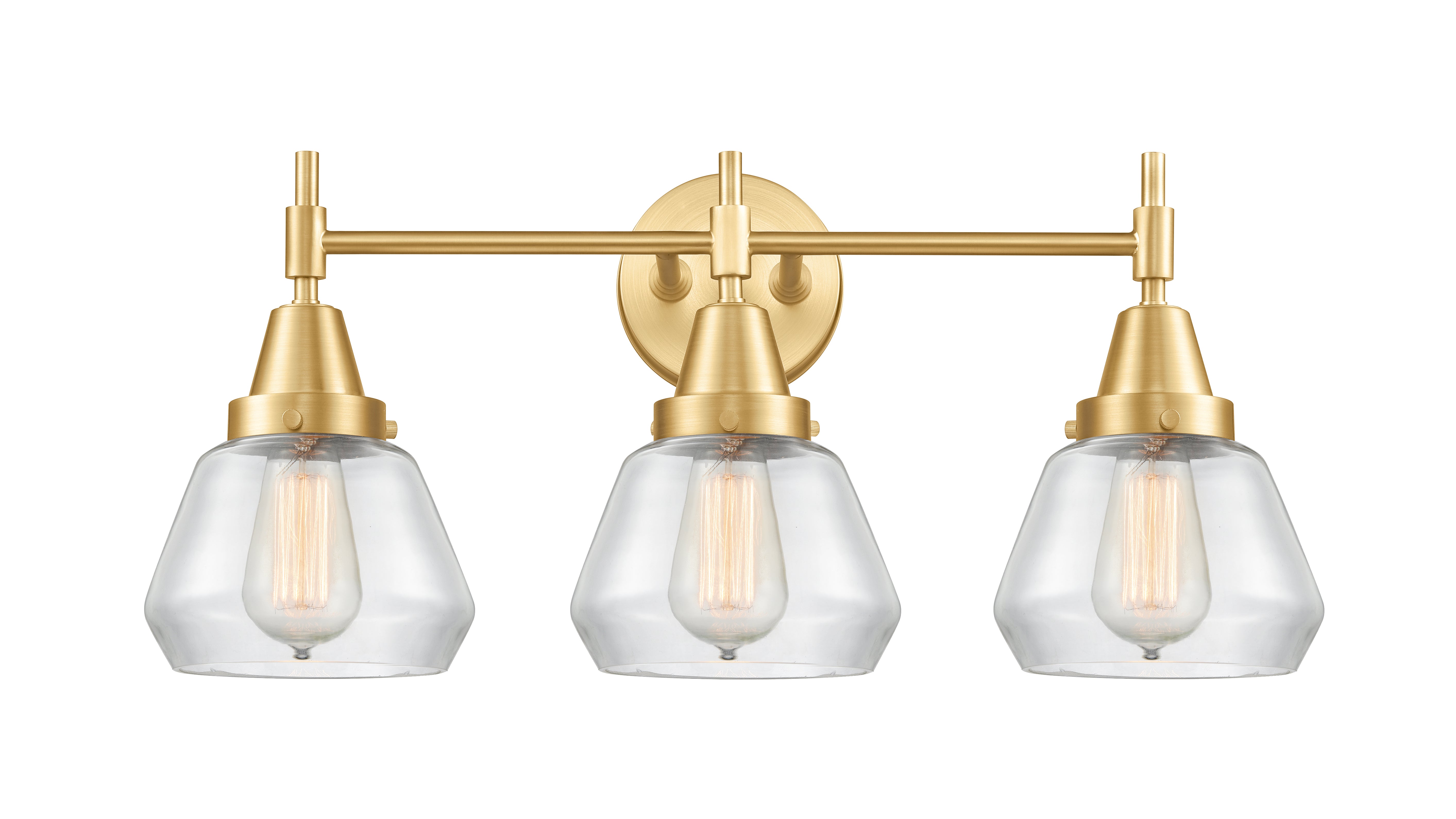 Caden Bath Vanity Light Glass Steel