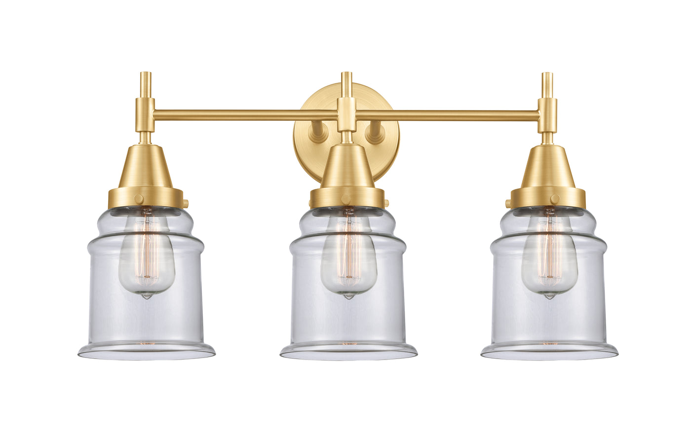 Caden Bath Vanity Light Glass Steel 24 Inch