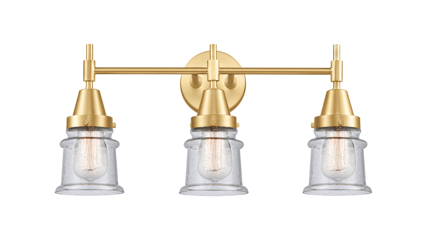 Caden Bath Vanity Light Steel Glass