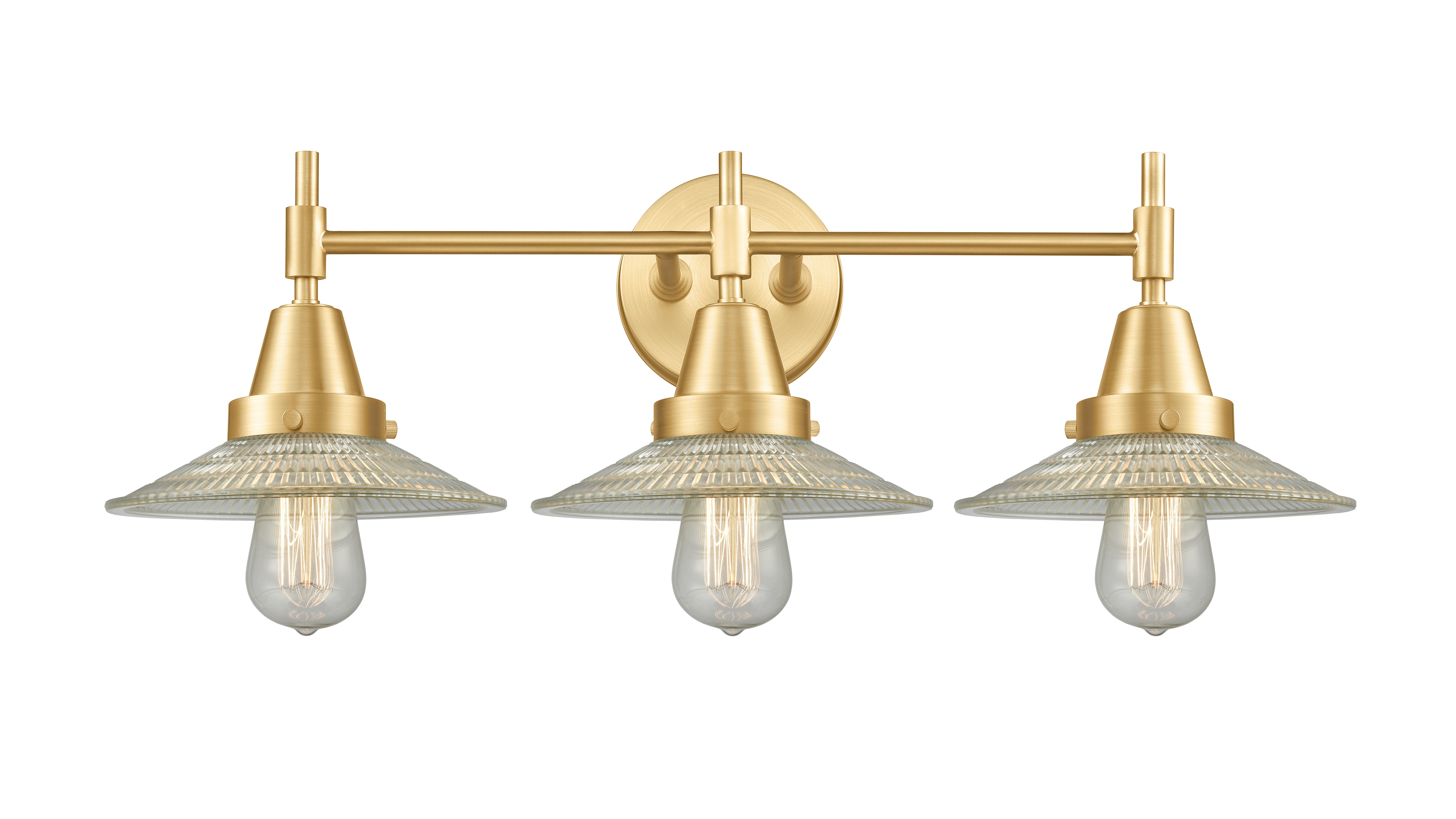 Caden Bath Vanity Light Glass Steel Dimmable