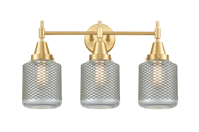 Caden Bath Vanity Light Glass Steel 24 Inch