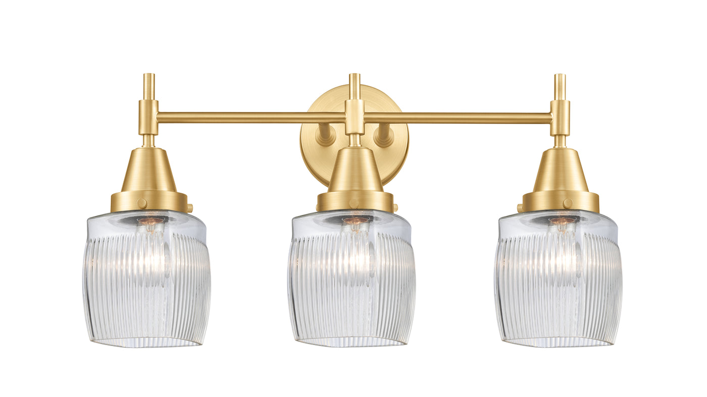 Caden Bath Vanity Light Glass Steel Dimmable