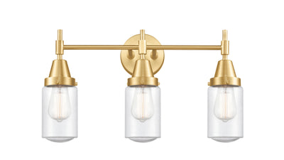 Caden Bath Vanity Light Glass Steel